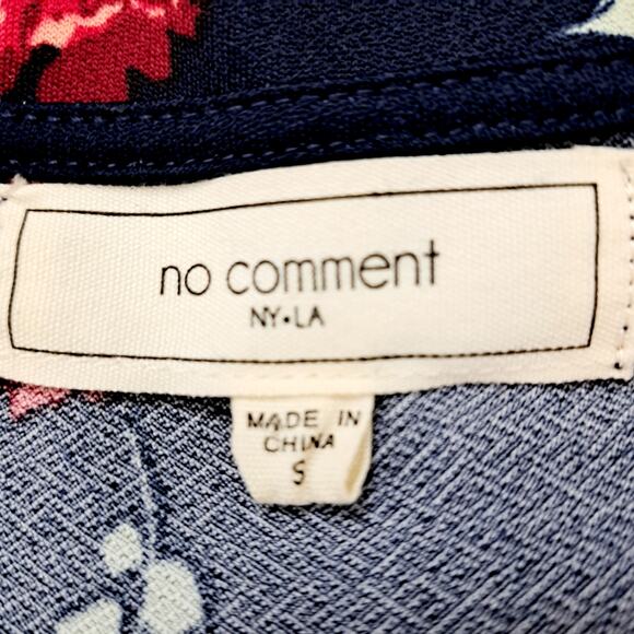 No Comment Short Sleeve Floral Print Dress - Picture 3 of 8